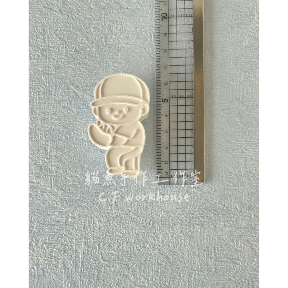 貓魚手作｜多款擴香石 DIY上色 描線擴香石 造型石膏 彩繪白胚 白色石膏 素胚 白模 車用出風口夾 手作材料 半成品-規格圖6