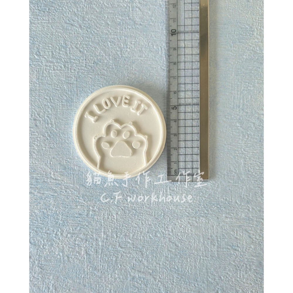 貓魚手作｜多款擴香石 DIY上色 描線擴香石 造型石膏 彩繪白胚 白色石膏 素胚 白模 車用出風口夾 手作材料 半成品-規格圖6