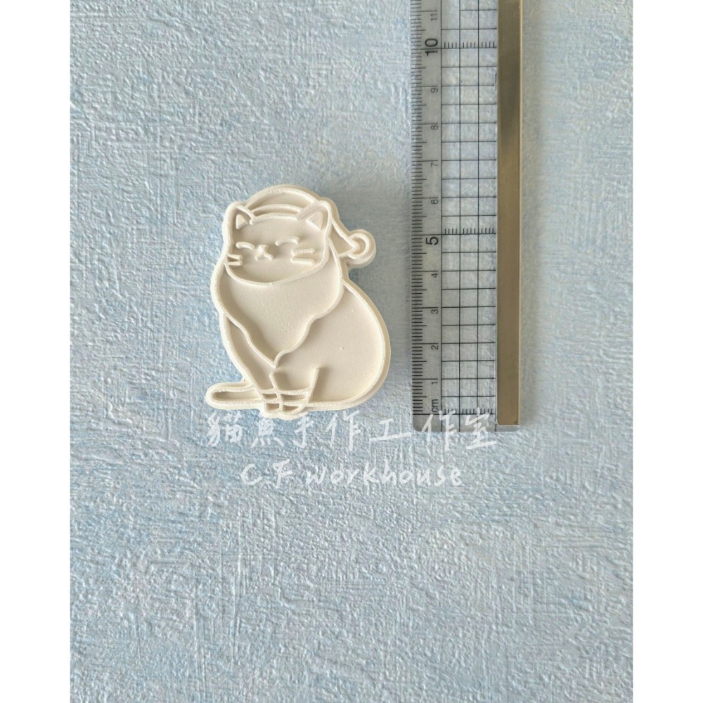 貓魚手作｜多款擴香石 DIY上色 描線擴香石 造型石膏 彩繪白胚 白色石膏 素胚 白模 車用出風口夾 手作材料 半成品-規格圖6