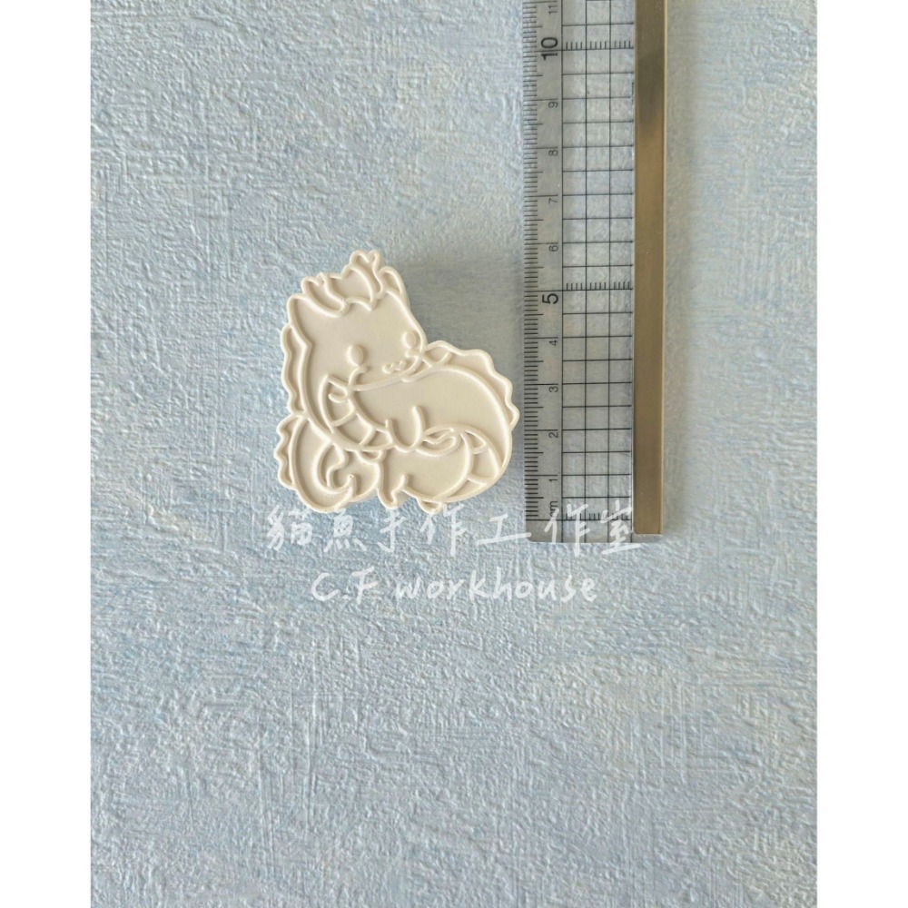 貓魚手作｜多款擴香石 DIY上色 描線擴香石 造型石膏 彩繪白胚 白色石膏 素胚 白模 車用出風口夾 手作材料 半成品-規格圖6