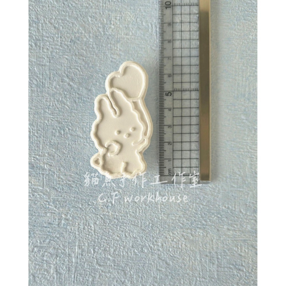 貓魚手作｜多款擴香石 DIY上色 描線擴香石 造型石膏 彩繪白胚 白色石膏 素胚 白模 車用出風口夾 手作材料 半成品-規格圖6