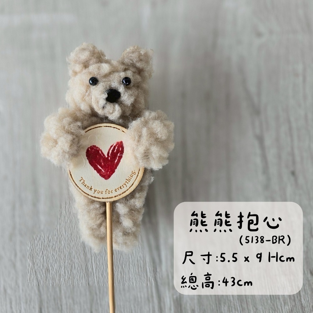 貓魚手作| 萬用花插 多款 祝福英文 生日 母親節 畢業 新年 萬聖節 小熊 兔子 黑貓 日本Greenhouse-規格圖11