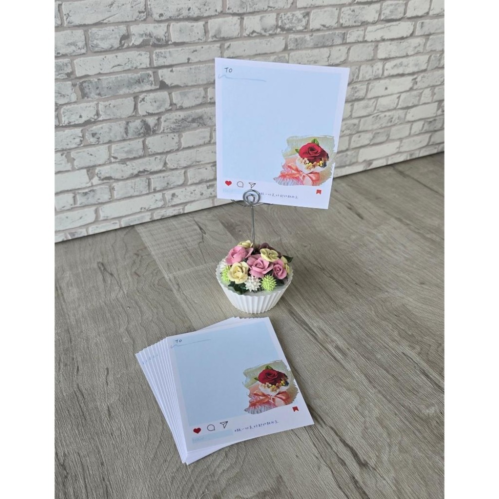 貓魚手作｜【獨家設計】心意小卡片 生日卡 萬用卡 祝福卡片 實用 送禮 禮物 包裝-細節圖4