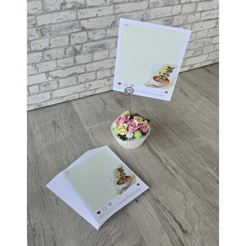 貓魚手作｜【獨家設計】心意小卡片 生日卡 萬用卡 祝福卡片 實用 送禮 禮物 包裝-細節圖8