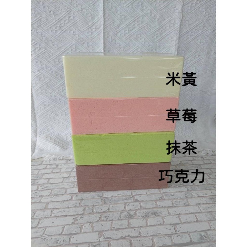 貓魚手作|Aqua foam花藝海綿 彩色海綿 米黃 粉紅 抹茶綠 巧克力 插花泥 花甜點 出清 日本製造 松村工藝-細節圖3