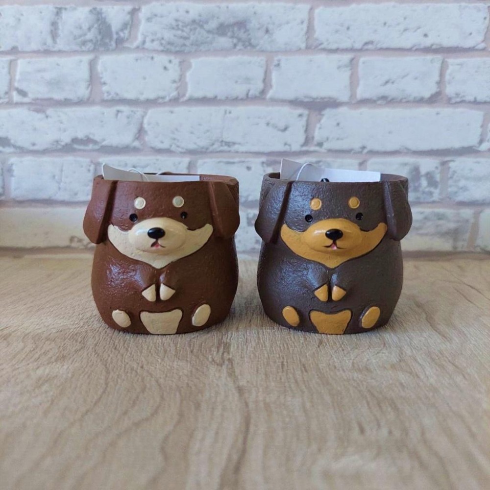 貓魚手作|狗狗區 柴犬花盆 貴賓狗 法鬥犬 巴哥犬 臘腸犬 博美狗 吉娃娃 日本花器 迷你花盆 多肉盆栽-細節圖6