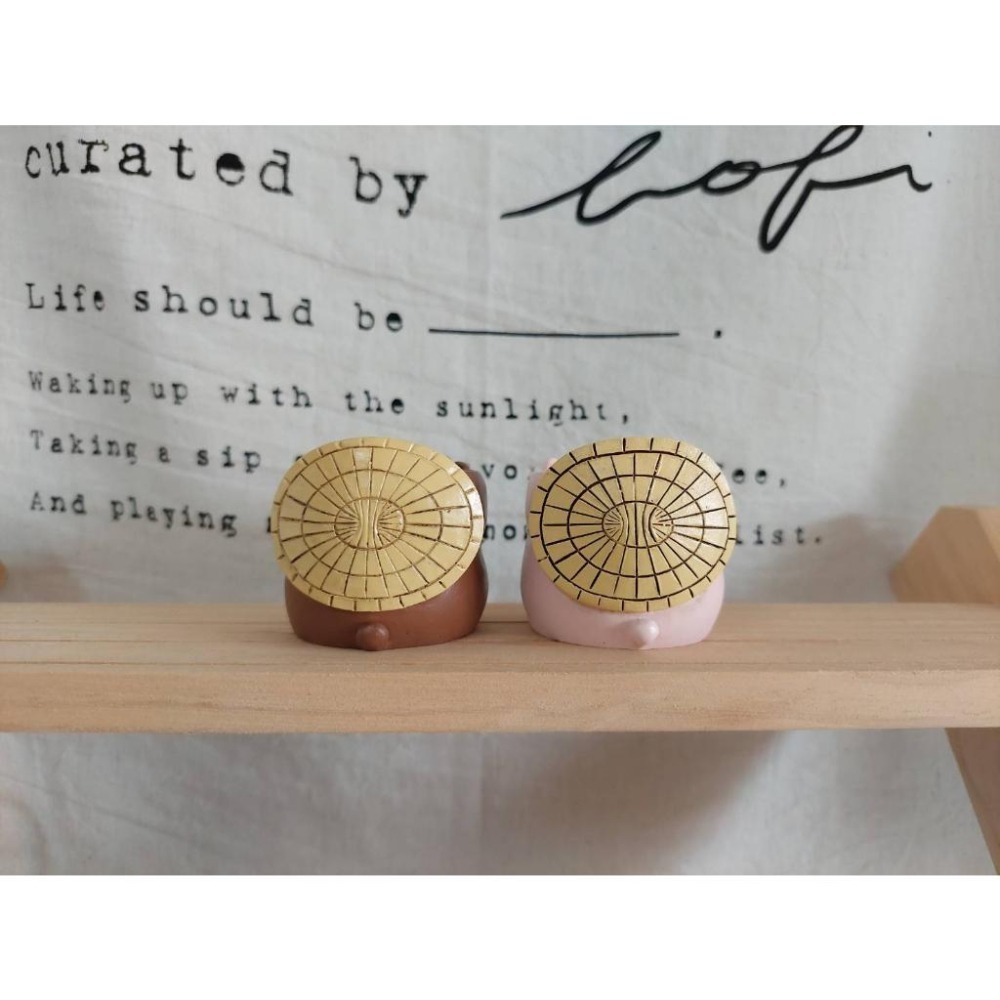 貓魚手作|日本妖怪 妖狐 狛犬 阿瑪比埃 狸貓花盆 日本花器 迷你花盆 多肉盆栽 Greenhouse-細節圖5