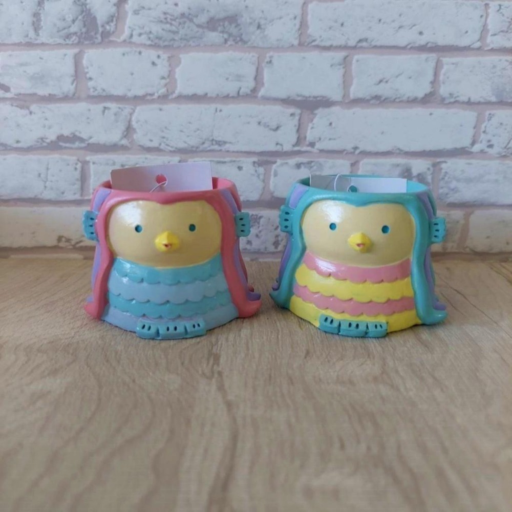 貓魚手作|日本妖怪 妖狐 狛犬 阿瑪比埃 狸貓花盆 日本花器 迷你花盆 多肉盆栽 Greenhouse-細節圖6