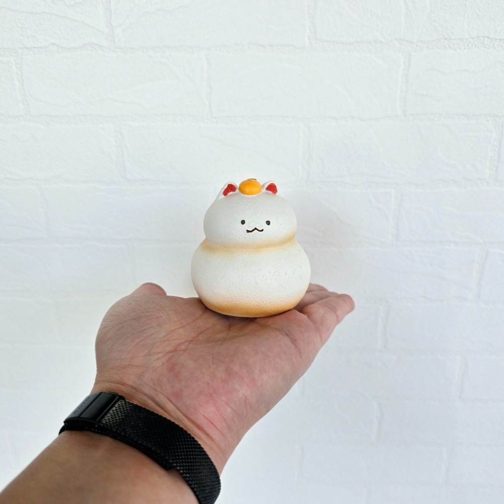 貓魚手作|貓鏡餅 貓不倒翁 桌上擺飾 新年擺飾擺件 迷你擺飾 日本雜貨 Greenhouse-細節圖6