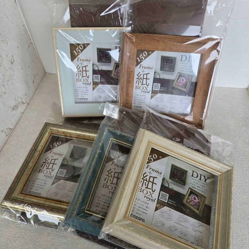 【清倉特價】15cm方框 立體中空 DIY相框 花相框 日本進口 cazaro 公仔收納 周邊收納 推活祭壇追星展示-細節圖4