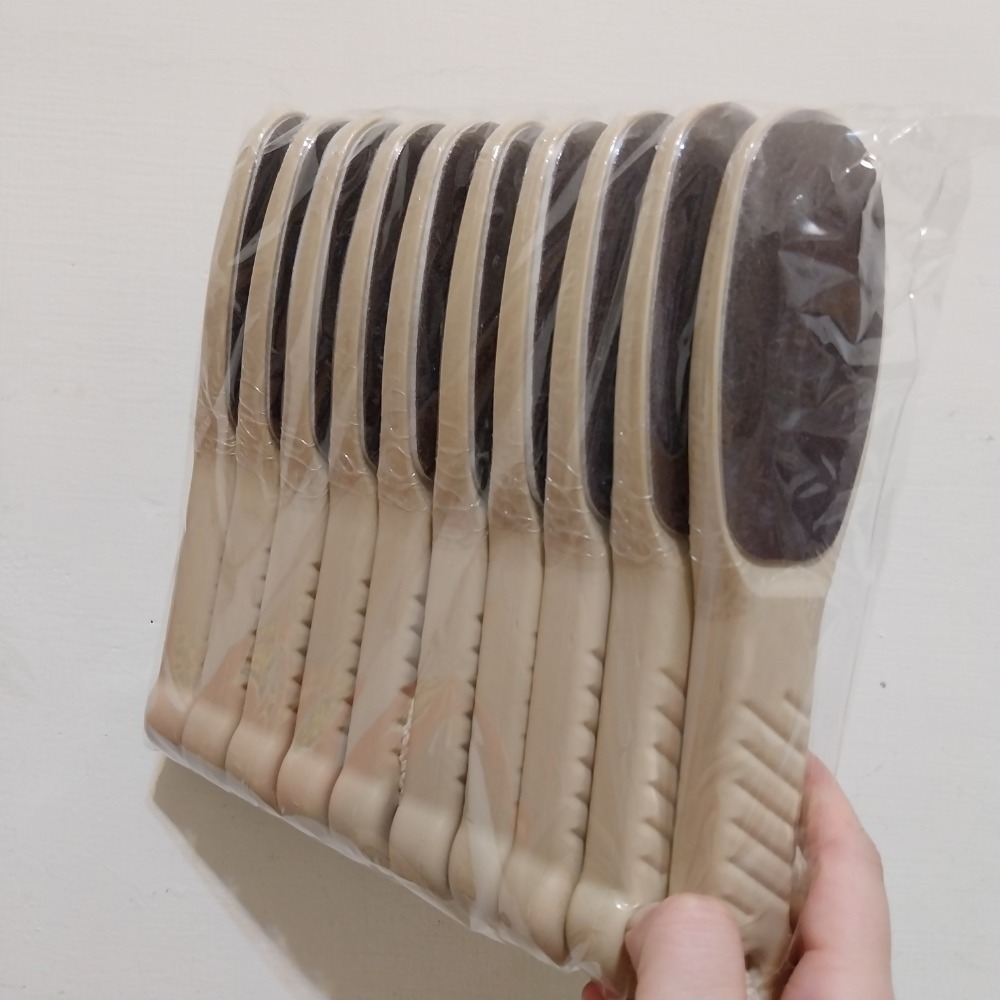 日本紅砂足底磨棒-雙面（10個一組）-細節圖2