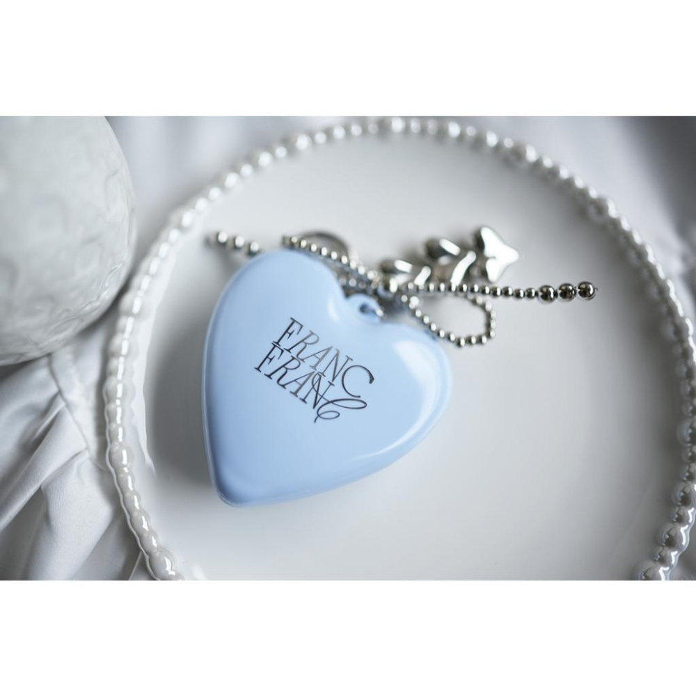 丸丸選品 日本帶回 愛心心型 包包吊飾 補妝小鏡子 梳子 聖誕節禮物 交換禮物 補妝鏡-細節圖6