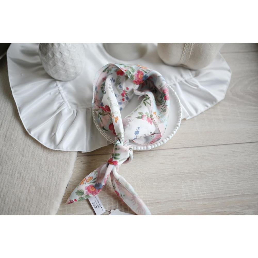 丸丸選品Cath Kidston日本製手帕領巾英國風格花園插畫設計交換禮物穿搭大判-細節圖4