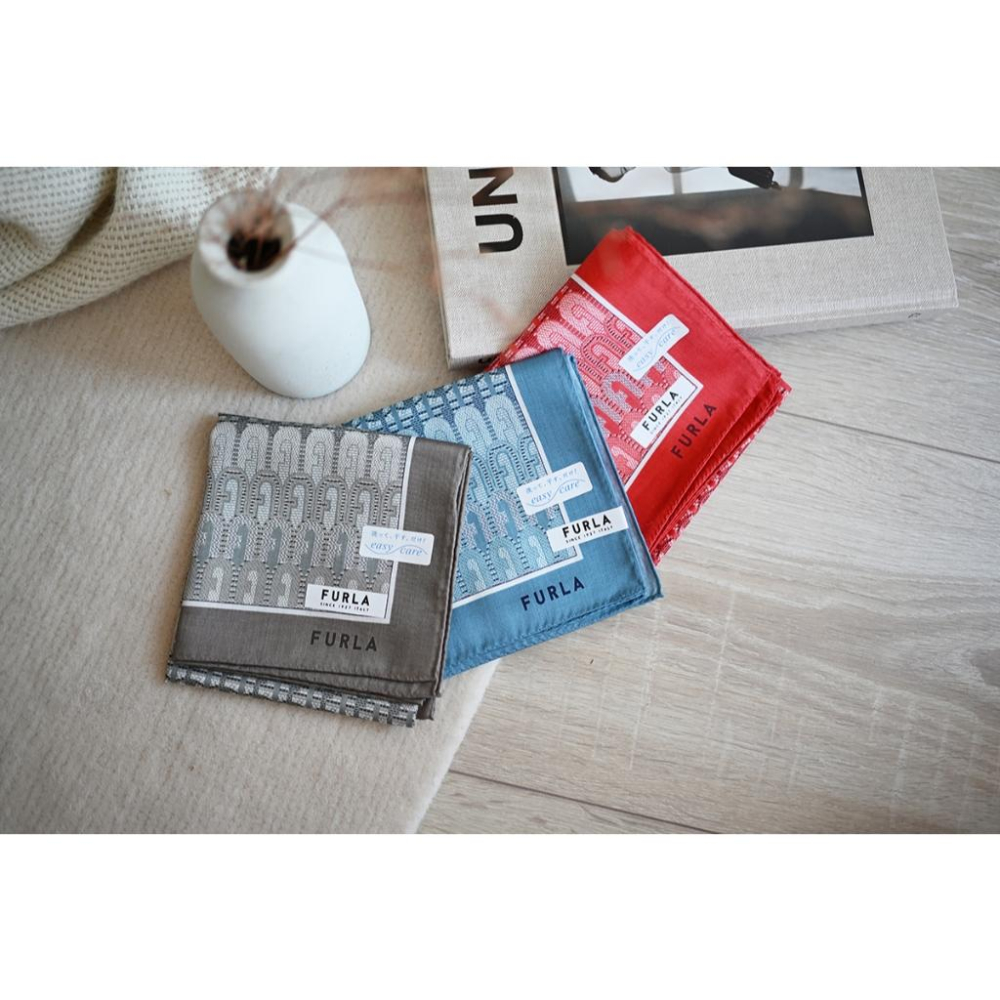 丸丸商店|zakka現貨 FURKA手帕方巾純棉日本製日帶回純棉禮物領巾絲巾-細節圖2