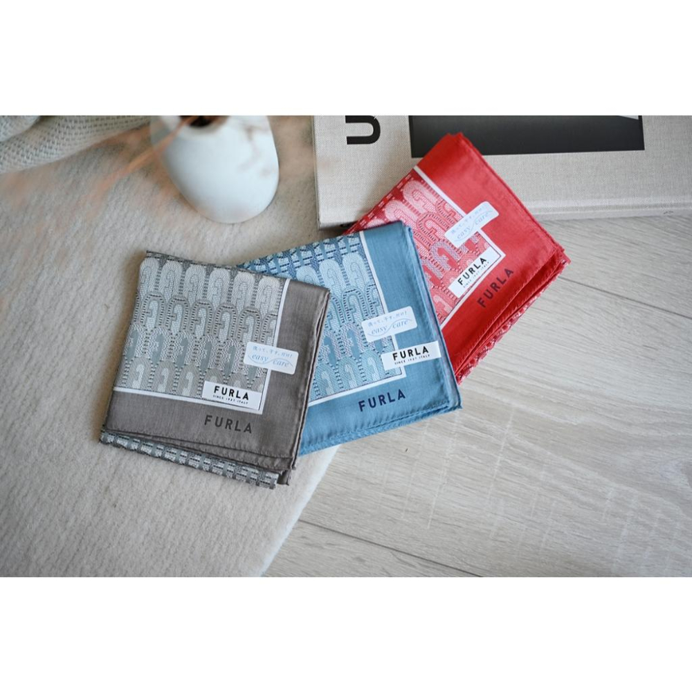 丸丸商店|zakka現貨 FURKA手帕方巾純棉日本製日帶回純棉禮物領巾絲巾-細節圖3