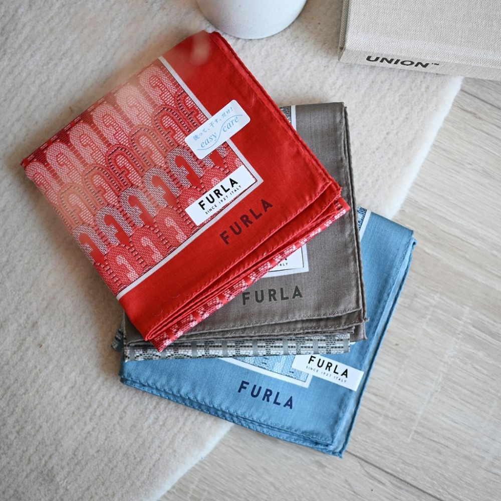 丸丸商店|zakka現貨 FURKA手帕方巾純棉日本製日帶回純棉禮物領巾絲巾-細節圖6