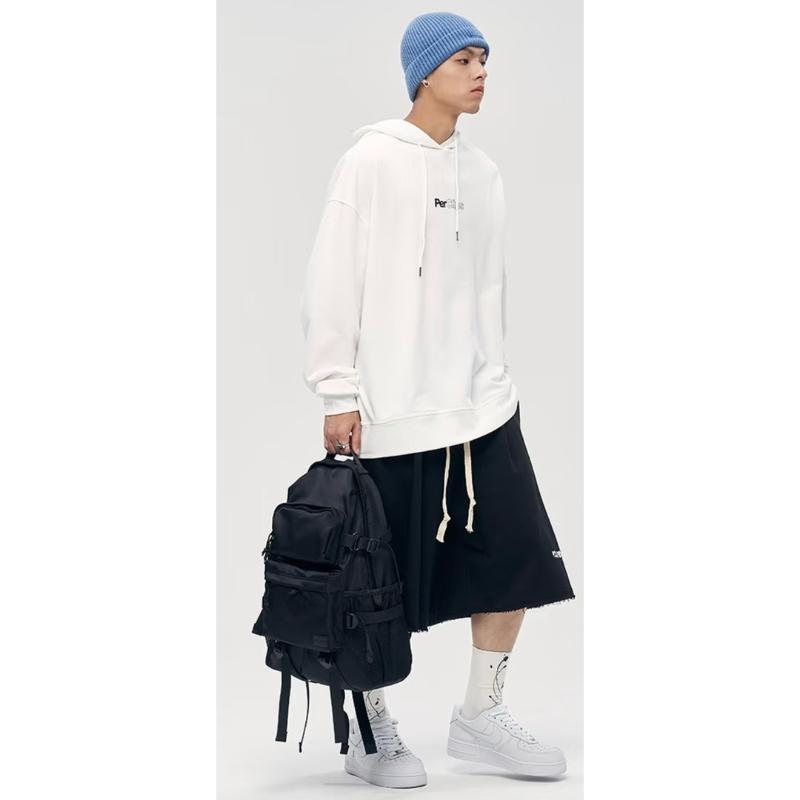 轉賣全新灰色大書包可放筆電15吋筆電包包旅行後背包商務旅行包-細節圖9