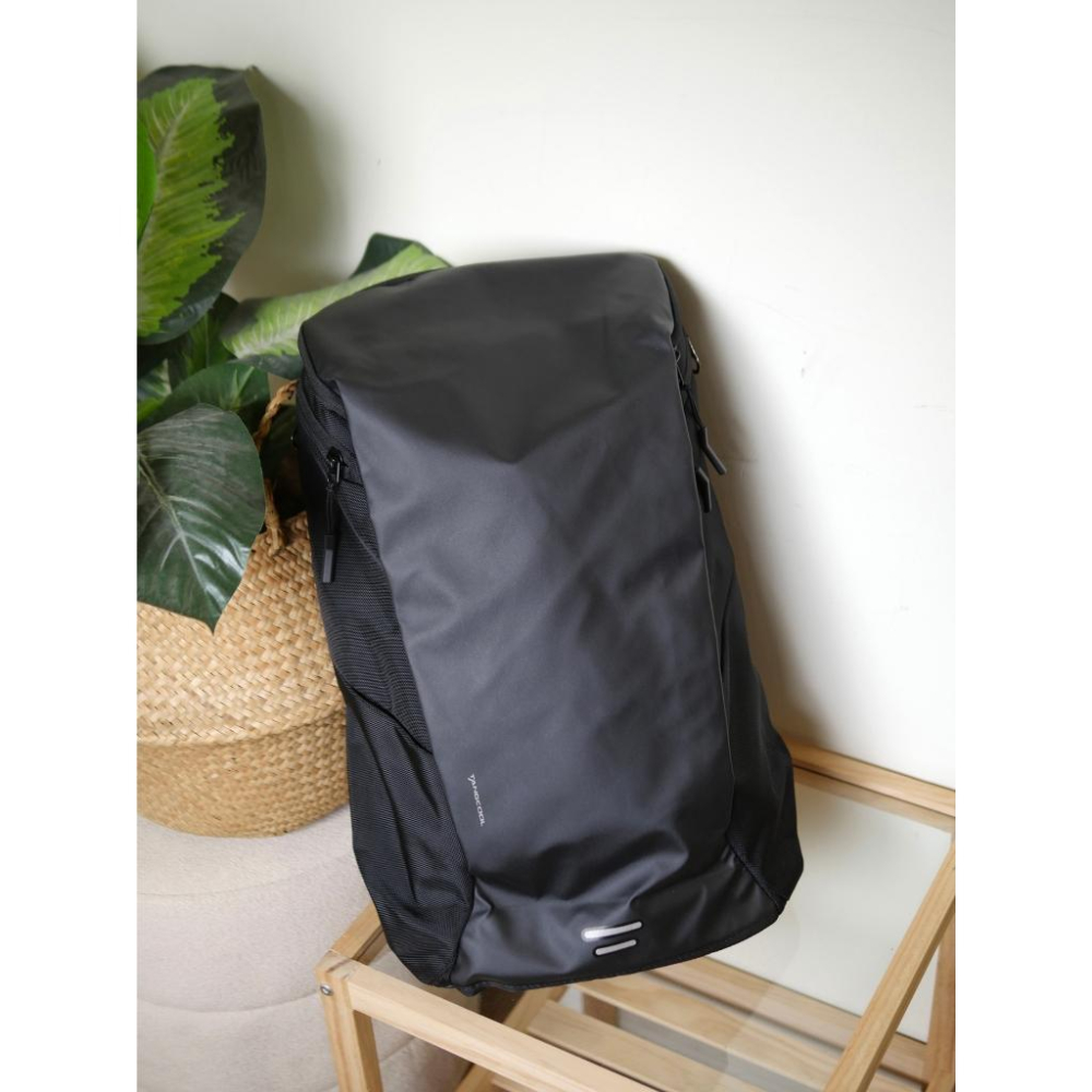 黑色防潑水旅行背包客廉航後背包旅行包包大容量可放電腦-細節圖2