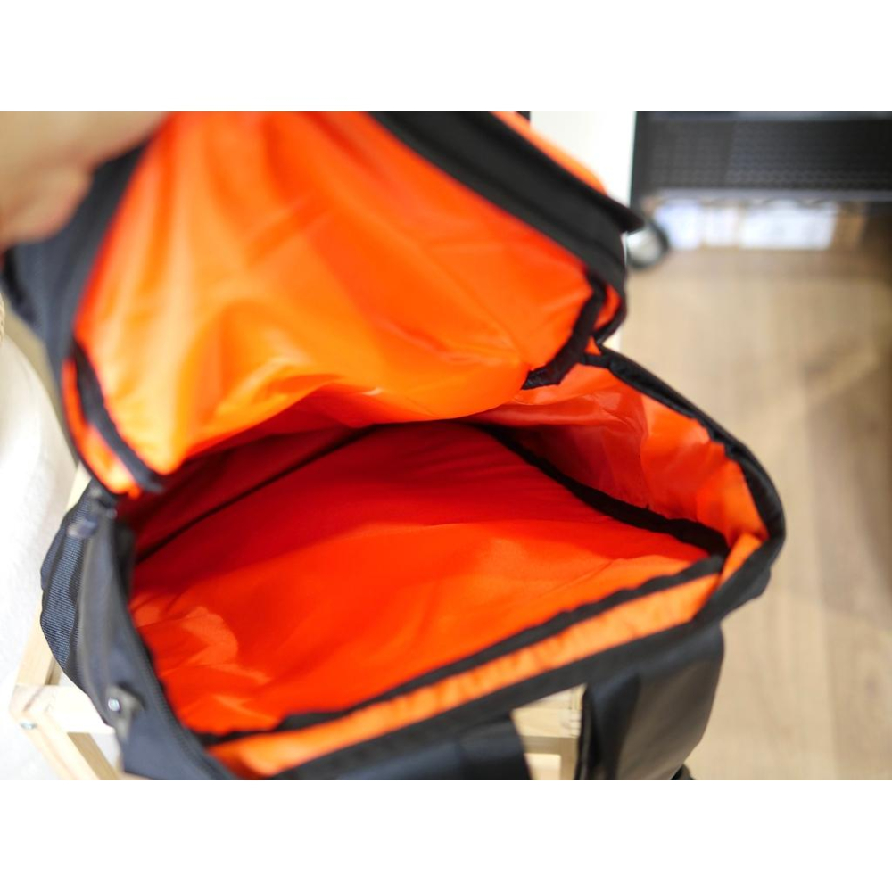 黑色防潑水旅行背包客廉航後背包旅行包包大容量可放電腦-細節圖5