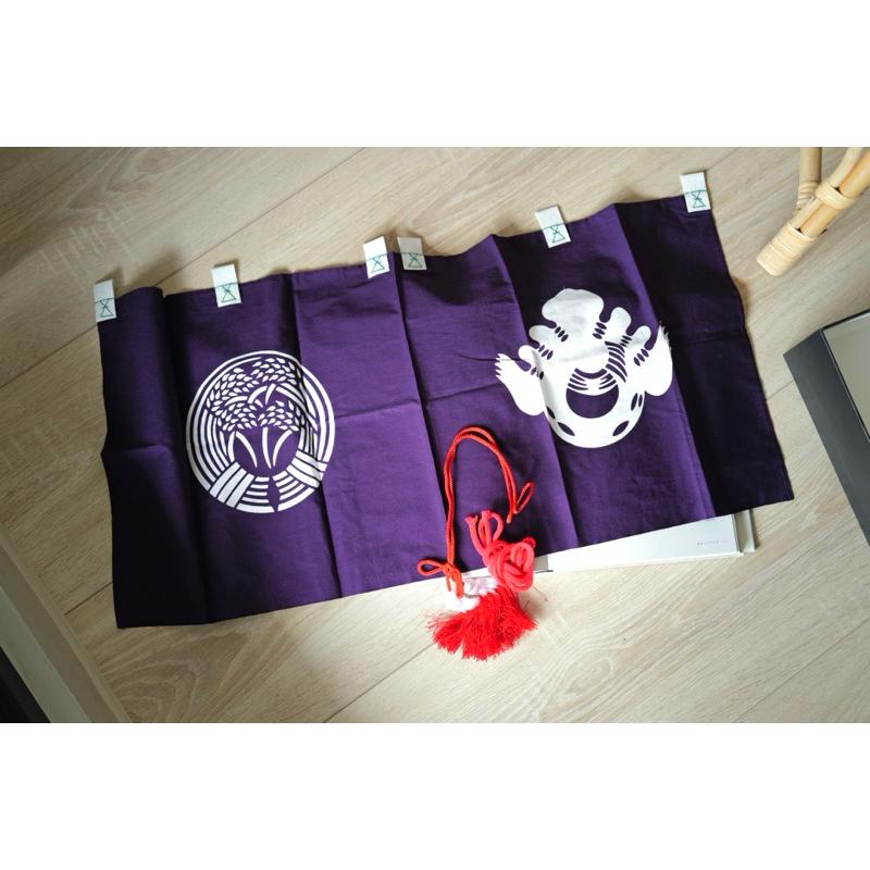 丸丸選物日本帶回小窗簾神桌門簾日本神棚小門簾日本料理日式佈置軟件-細節圖6