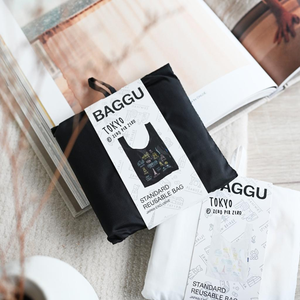 丸丸商店｜zakka日本帶回BAGGU 美國品牌購物袋 日本限定版本折疊收納袋現貨東京限定款購物袋-細節圖3