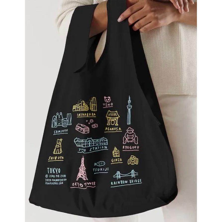 丸丸商店｜zakka日本帶回BAGGU 美國品牌購物袋 日本限定版本折疊收納袋現貨東京限定款購物袋-細節圖9