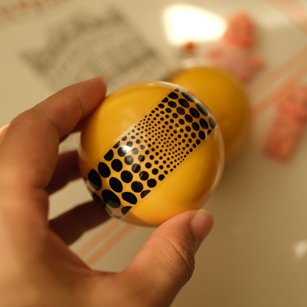 現貨日本當地限定經典黃南瓜草間彌生Yayoi Kusama扭蛋 南瓜鑰匙圈 長野松本市立美術館伴手禮-細節圖2