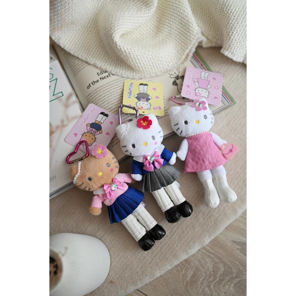 丸丸選品日本帶回 HELLO KITTY長腿kitty學生妹109辣妹烤肉凱蒂貓現貨馬上出-細節圖4