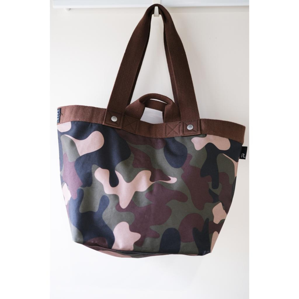 大容量輕尼龍日本rootote水餃包 迷彩 二手包包日本帶回沙灘包-細節圖4