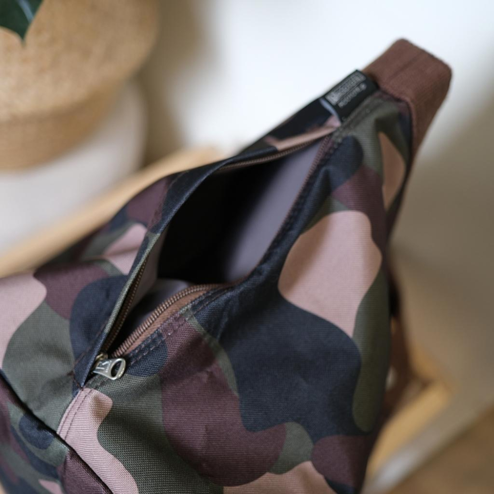 大容量輕尼龍日本rootote水餃包 迷彩 二手包包日本帶回沙灘包-細節圖5