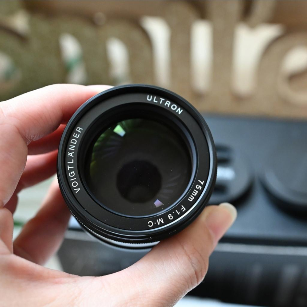 二手9.9成新日本帶回來的福倫達Voigtlander ULTRON 75mm F1.9 M.C Nikon鏡頭-細節圖5