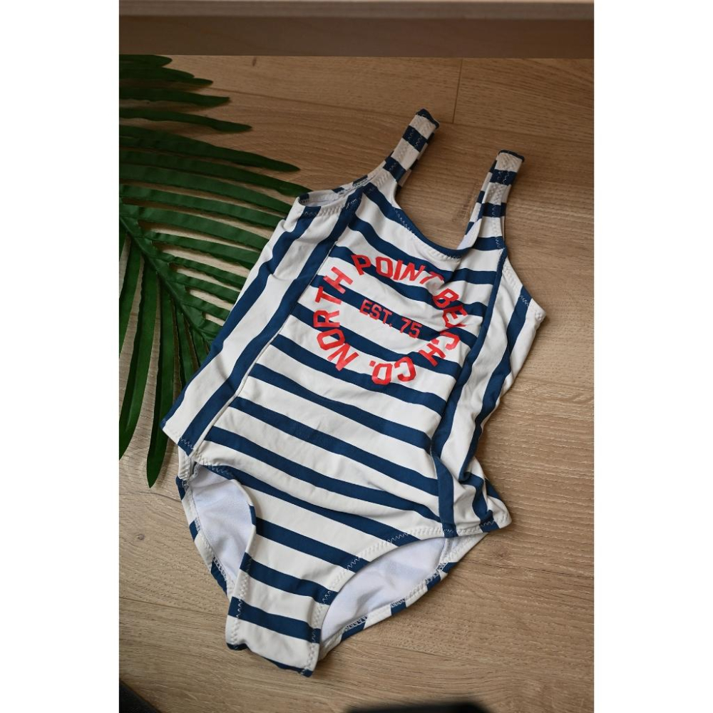 夏天海邊玩水女娃轉賣zara女孩兒童玩水裝備泳衣110公分 90公分更適合-細節圖3