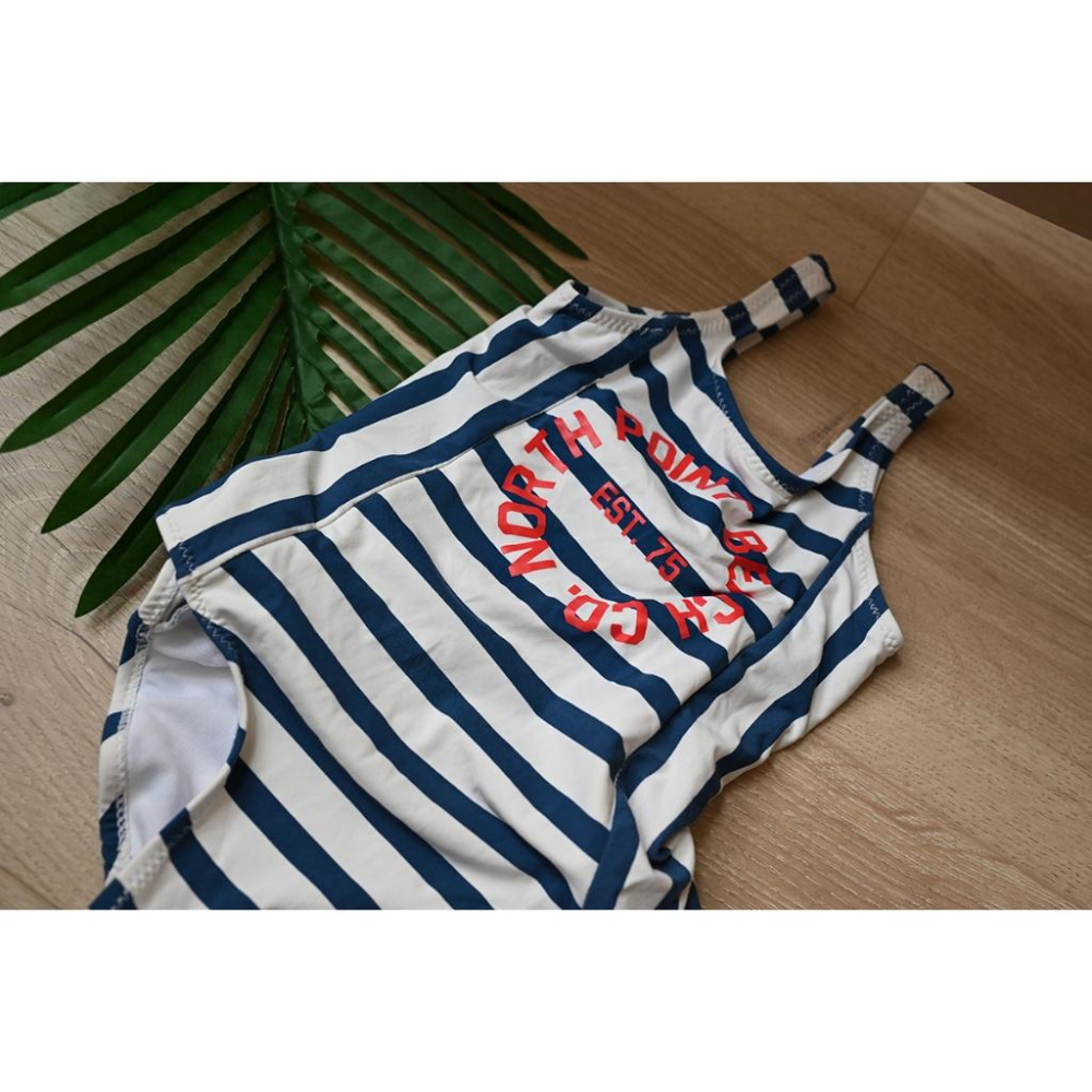 夏天海邊玩水女娃轉賣zara女孩兒童玩水裝備泳衣110公分 90公分更適合-細節圖4