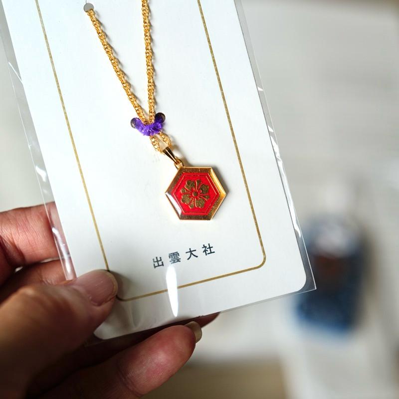 丸丸選物zakka日本帶回出雲大社幸福結緣御守項鍊-細節圖2