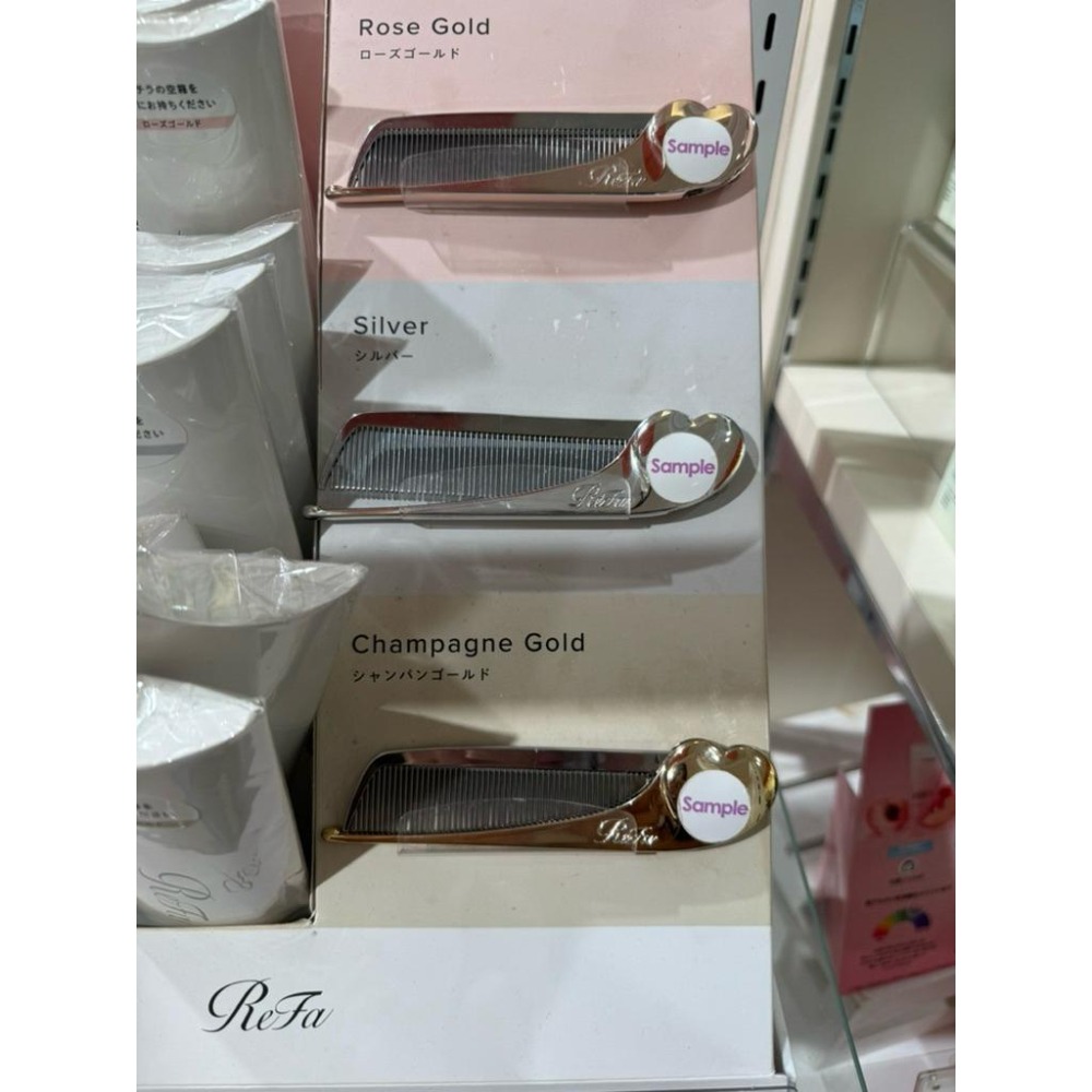 丸丸商店｜zakka 日本代購 Refa 按摩梳 愛心梳 折疊梳 梳子 日本境內款正品現貨瀏海梳扁梳子-細節圖7