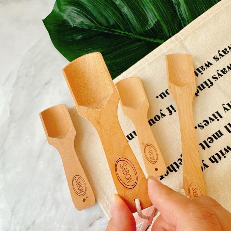 小丸媽的小店Sabon -磨砂膏專用木湯匙長短-細節圖3
