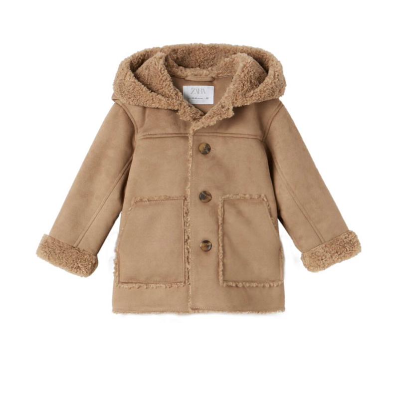 二手zara寶寶女孩外套適合2～3歲98公分-細節圖3