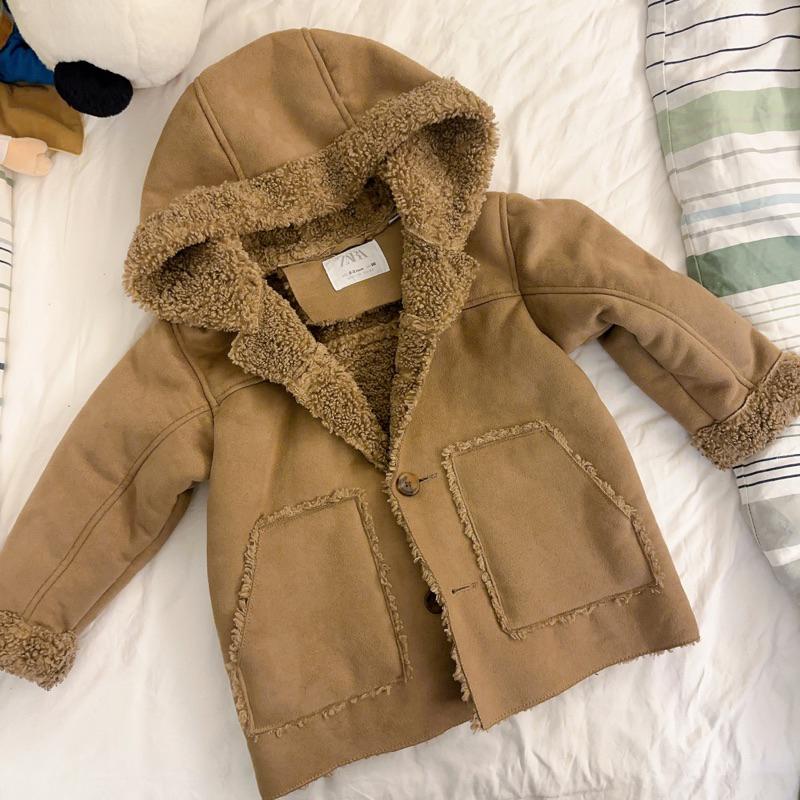 二手zara寶寶女孩外套適合2～3歲98公分-細節圖4