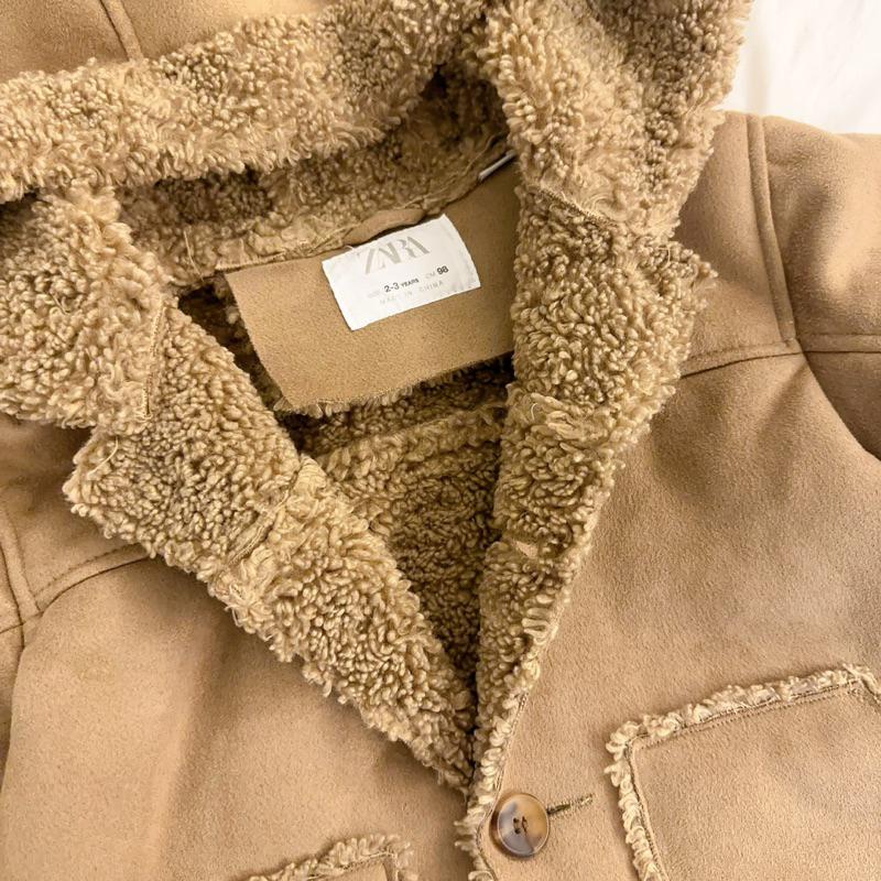 二手zara寶寶女孩外套適合2～3歲98公分-細節圖5