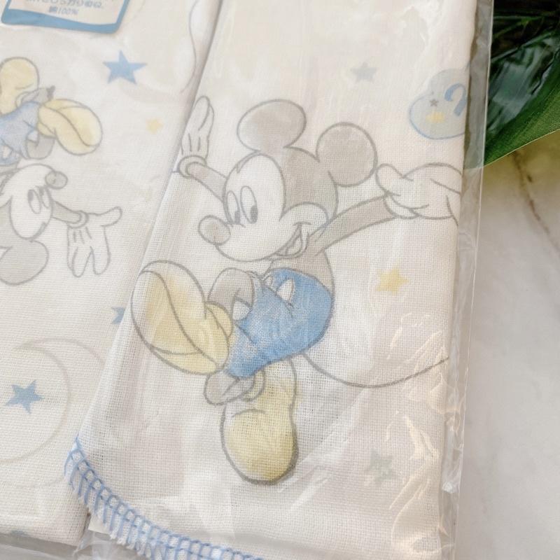 小丸媽的小店 日本帶回disney兒童紗布汗巾內有兩條-細節圖3