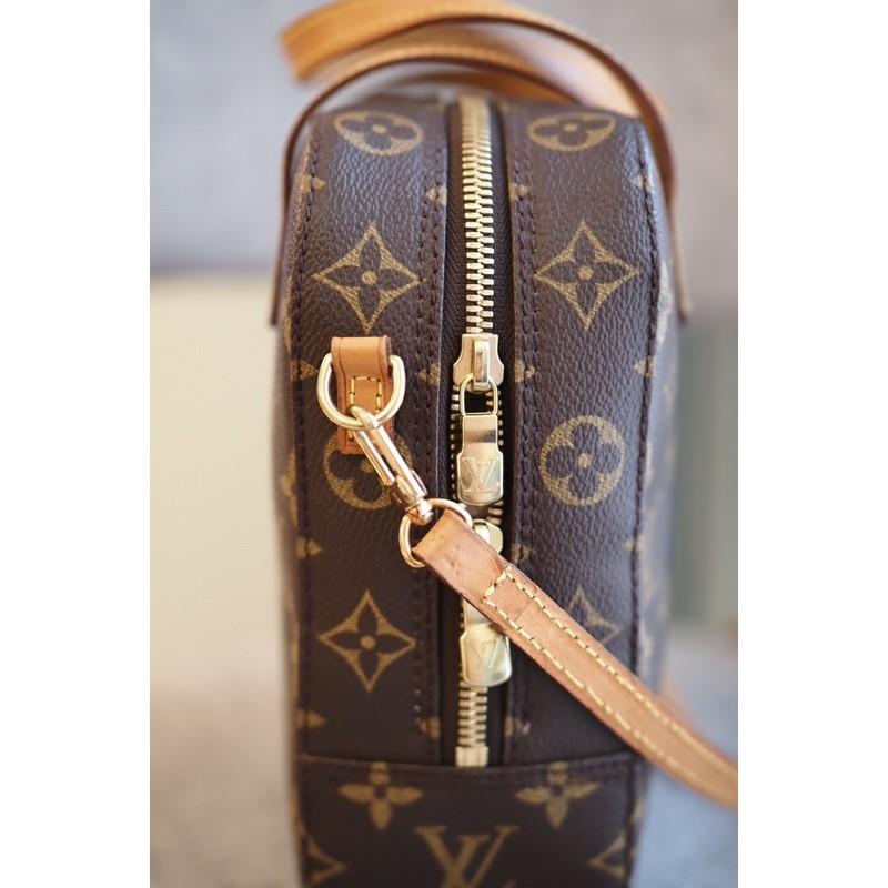 小丸媽二手包 中古古董包復古louis vuitton spontini 豆腐包 M47500方形斜背包 老花 方形包-細節圖4