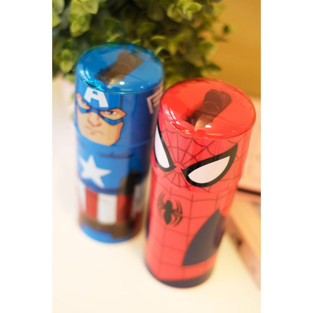 香港 迪士尼代購 Disney marvel 復仇者聯盟 鋼鐵人 美國隊長 蜘蛛人 350ml 幼兒園必備-細節圖5