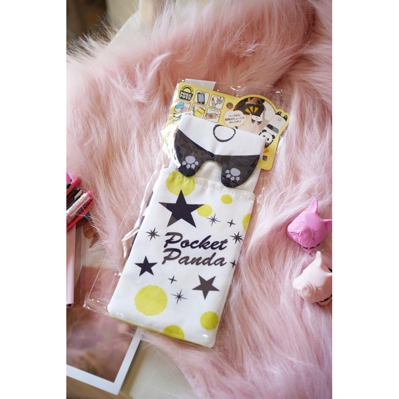 小丸媽的小店 日本帶回上野熊貓 包包磁扣 手機收納袋 小物收納袋-細節圖2