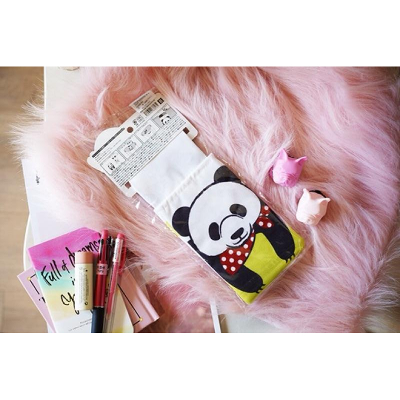 小丸媽的小店 日本帶回上野熊貓 包包磁扣 手機收納袋 小物收納袋-細節圖3