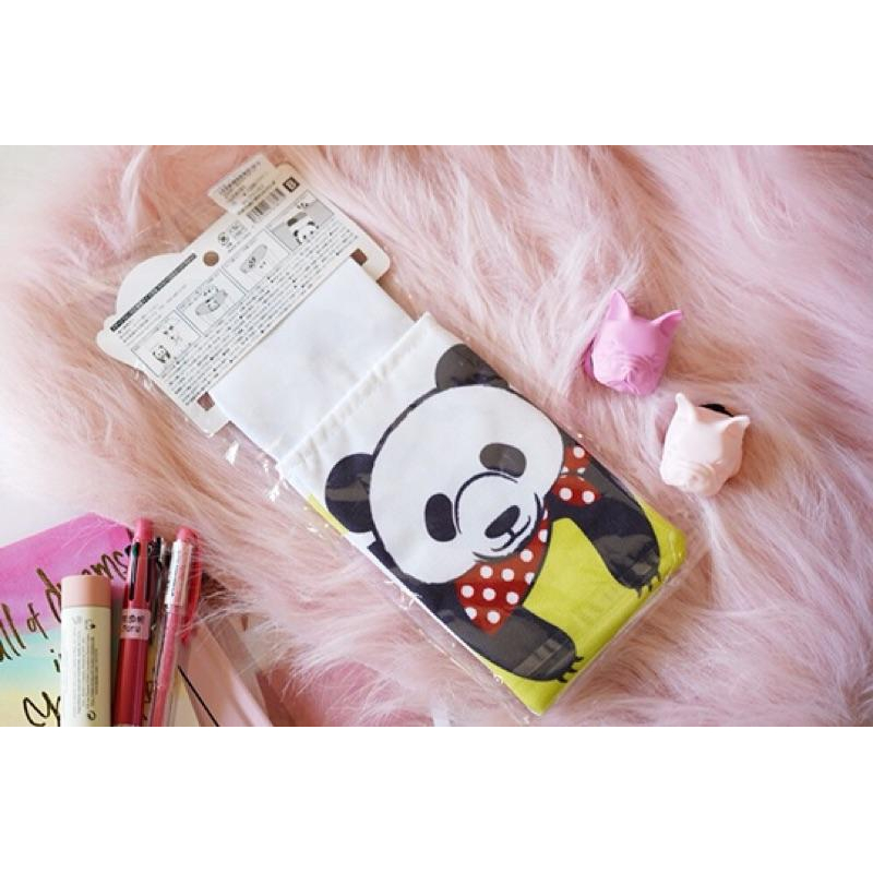 小丸媽的小店 日本帶回上野熊貓 包包磁扣 手機收納袋 小物收納袋-細節圖4