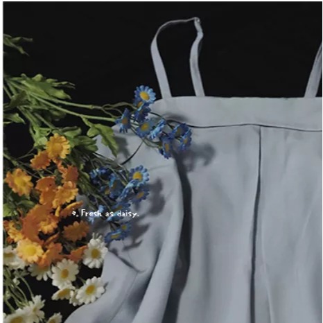 ｜ 春日醒 ｜雨夜花🌼日常漢服內搭背心吊帶背心中式背心宋制漢服夏季背心內搭平口日常-規格圖9