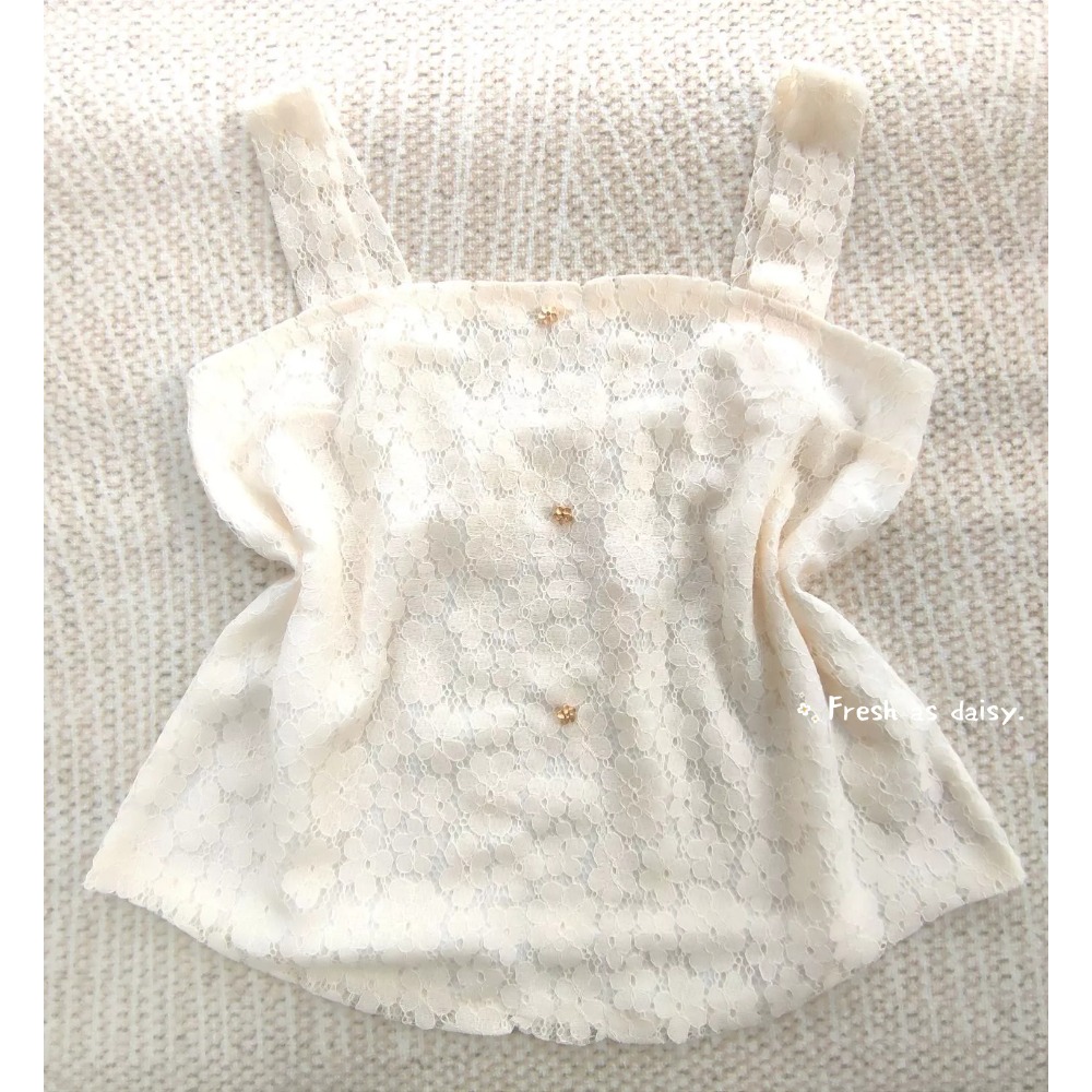 ｜春日醒｜繡花🌼日常漢服內搭背心吊帶背心中式背心宋制漢服夏季蕾絲背心內搭平口日常-規格圖9