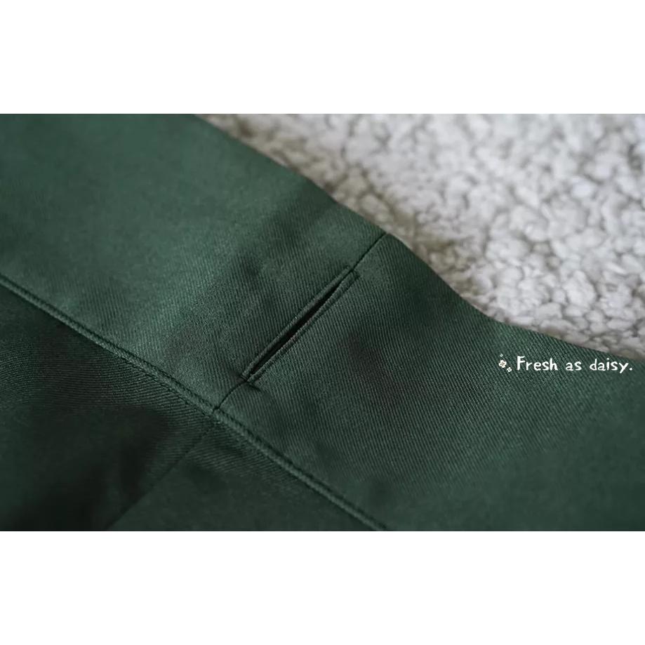 ｜春日醒｜素裳🌼日常漢服春秋冬中式漢服少女漢服齊腰一片式綁帶素色八破裙半身裙-細節圖7