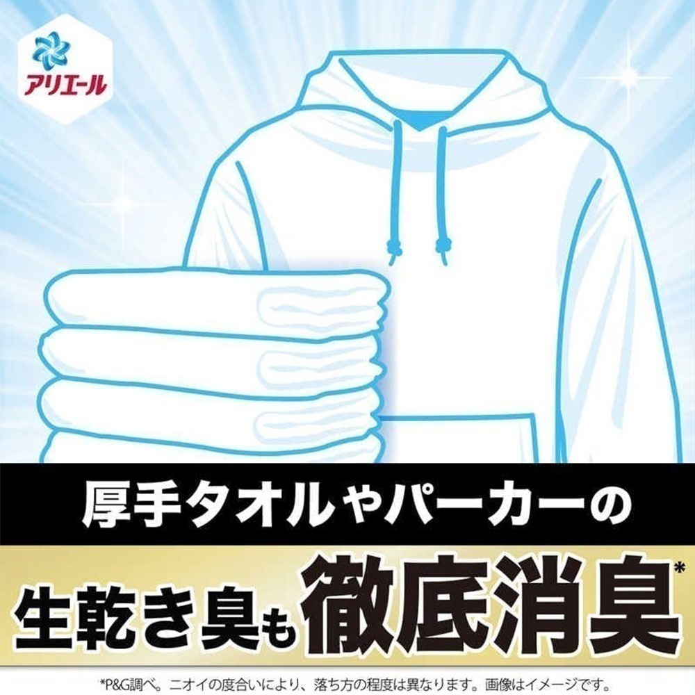 【7-ELEVEN 門市團購】P&G Ariel 全效除菌+抗菌洗衣精690gX5瓶(金)-細節圖4