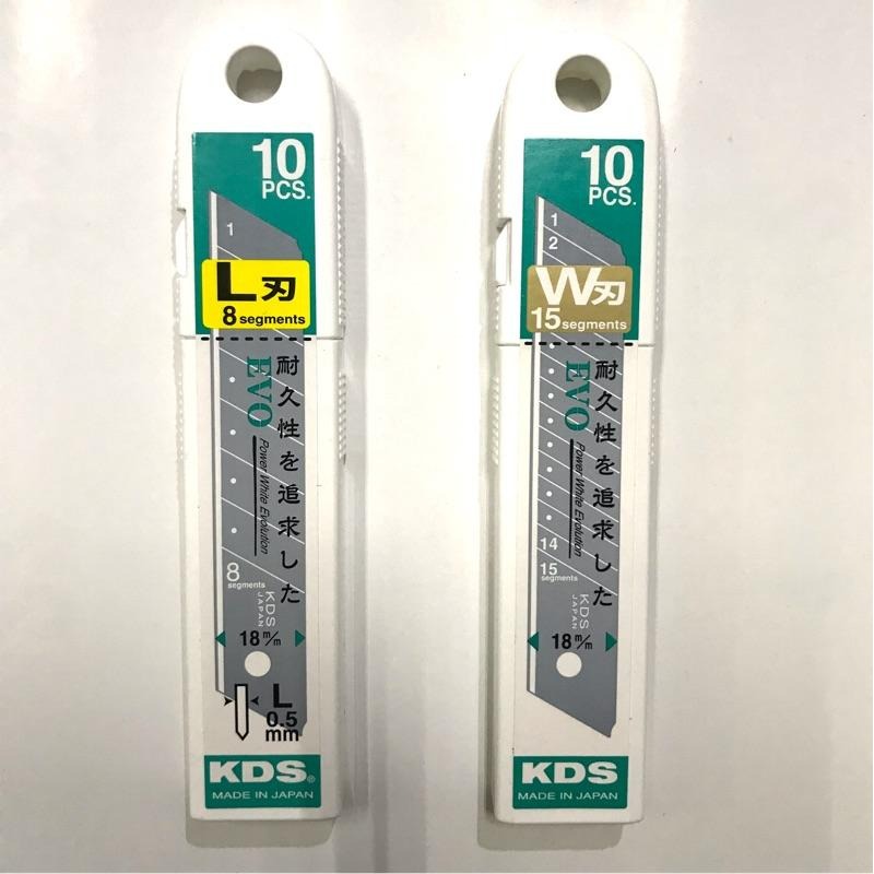 日製KDS美工刀G11,內附刀片2片、美工刀刀片粗細-細節圖3